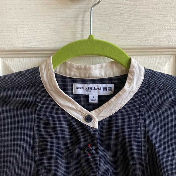 Ines de la Fressange Paris UNIQLO Collaboration Button-Up Long Sleeve Shirt - Picture 2 of 9